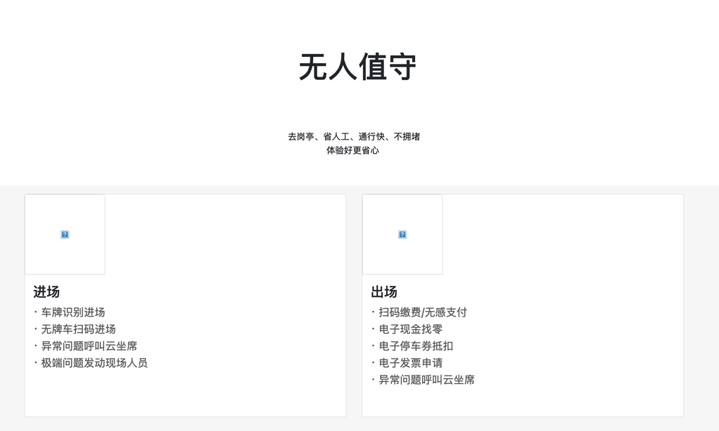 智慧停车场解决方案